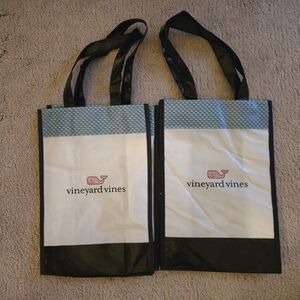 Vineyard Vines Shopping Bags Reusable Sustainable Eco Friendly Grocery Totes